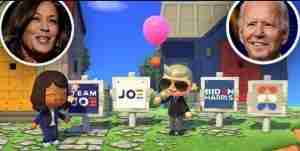 Joe Biden Campaign reaches Animal Crossing